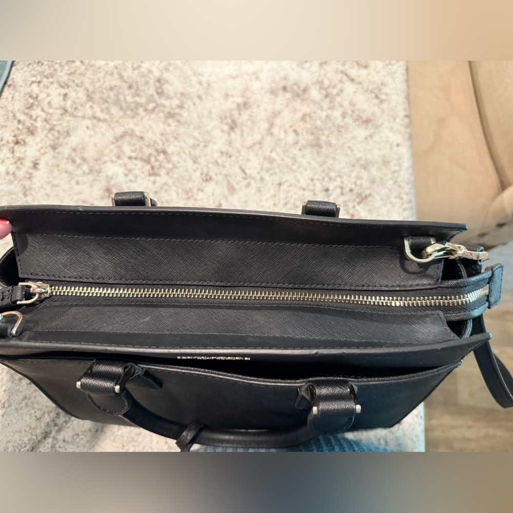 Kate Spade Black Cameron Medium Satchel Purse - Picture 13 of 16